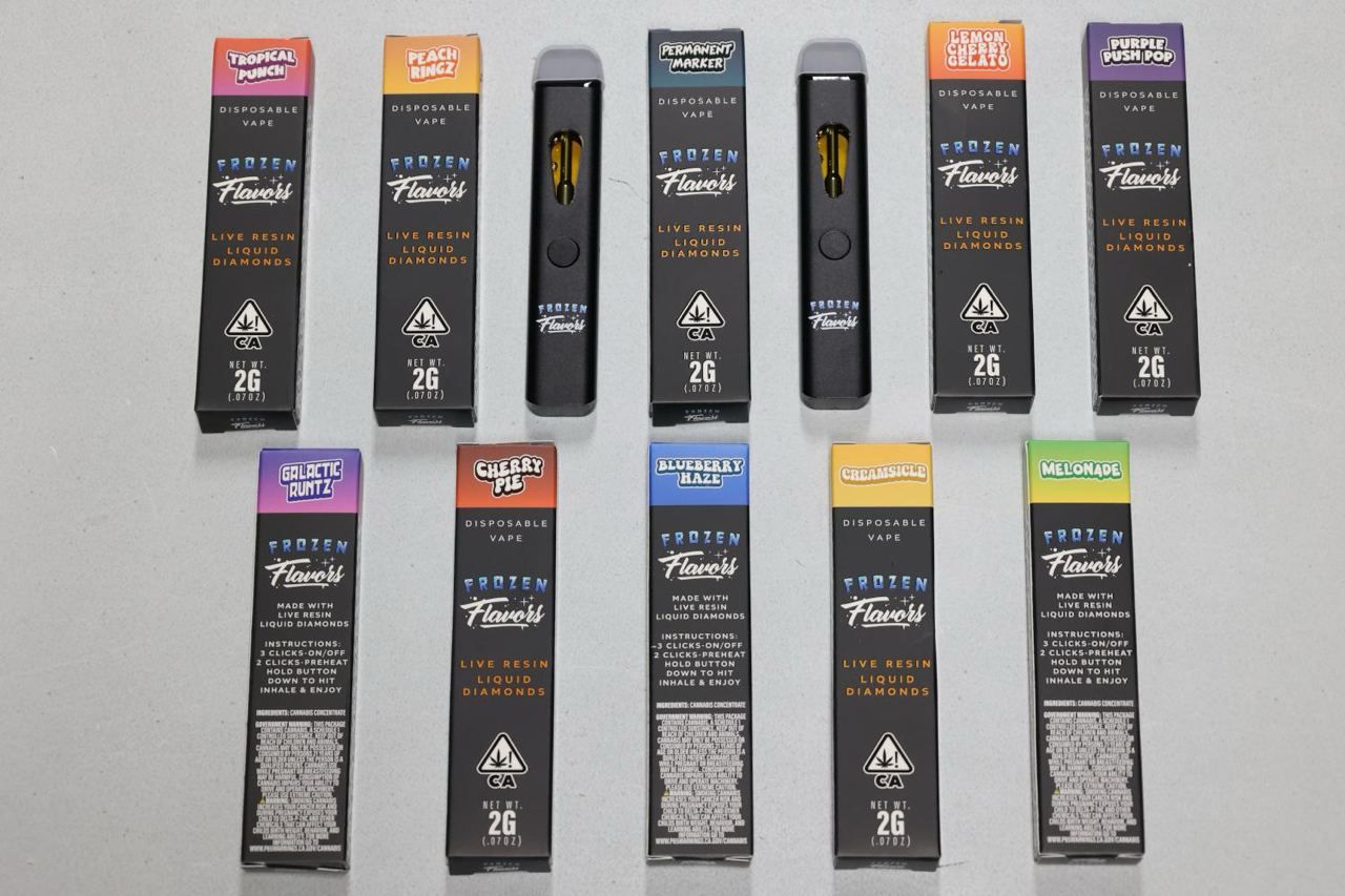 Frozen Flavors Disposable Vape