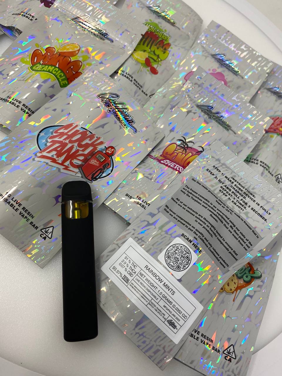 California Confidential Disposable Vape